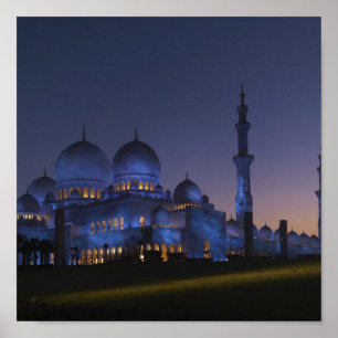 Sheikh Zayed Mosque Poster