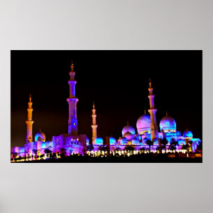 Sheikh Zayed Mosque Poster