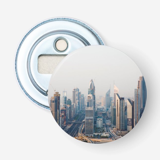 Sheikh Zayed Road Bottle Opener (Front)