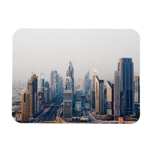 Sheikh Zayed Road Magnet (Horizontal)