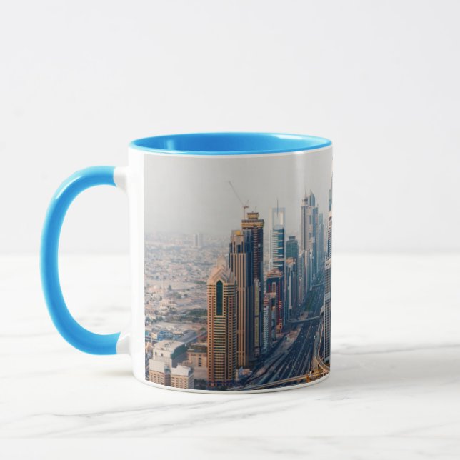 Sheikh Zayed Road Mug (Left)