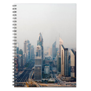 Sheikh Zayed Road Spiral Notebook