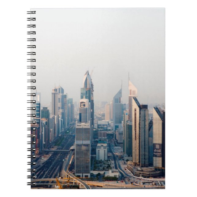 Sheikh Zayed Road Spiral Notebook (Front)