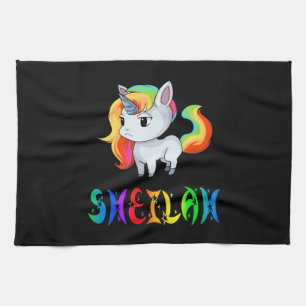 Sheilah Unicorn Tea Towel
