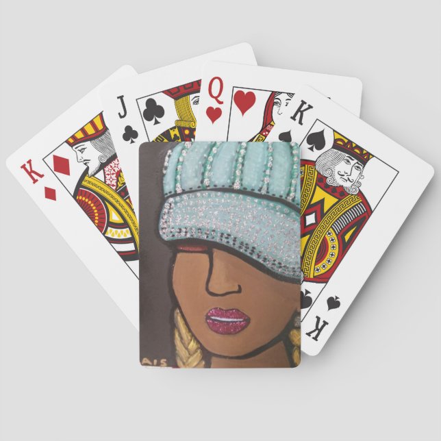 Sheizign "Diamonds" Playing Cards (Back)