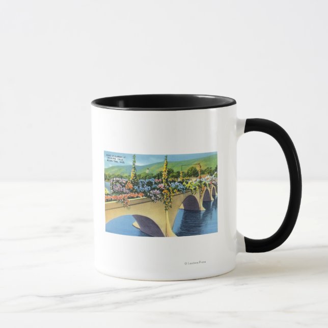 Shelburne Falls Bridge of Flowers Mug (Right)