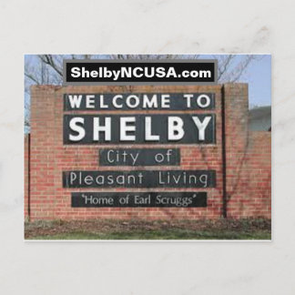 Shelby NC Postcard