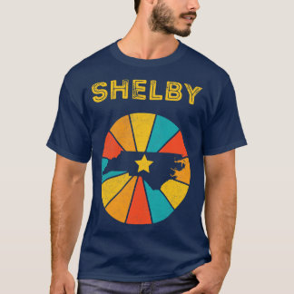 Shelby North olina Vintage Distressed Souvenir 1 T-Shirt