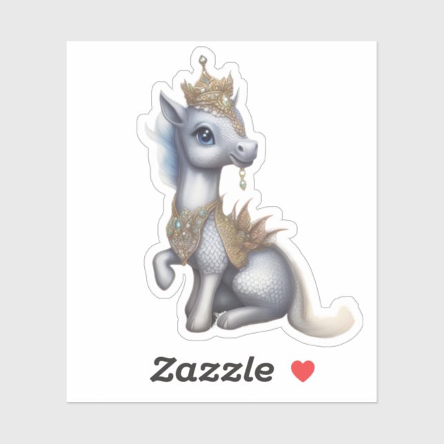 Shelby the Unicorn Purple Plates (Sheet)