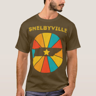 Shelbyville Tennessee Vintage Distressed Souvenir  T-Shirt