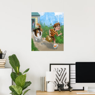 Sheldon and Davie Adventure Poster