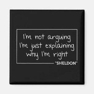 Sheldon Quote Funny Birthday Personalized Name Gif Magnet