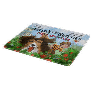 Sheldon the Sheltie Cutting Board