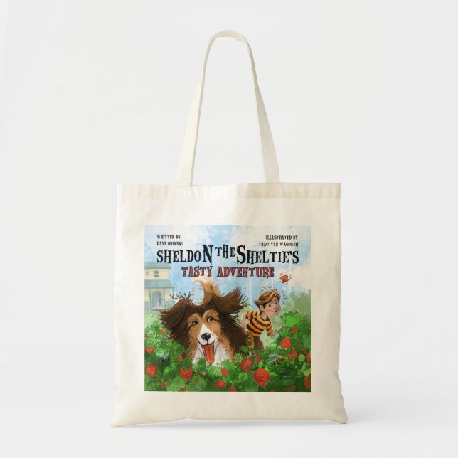 Sheldon the Sheltie Tote Bag (Front)