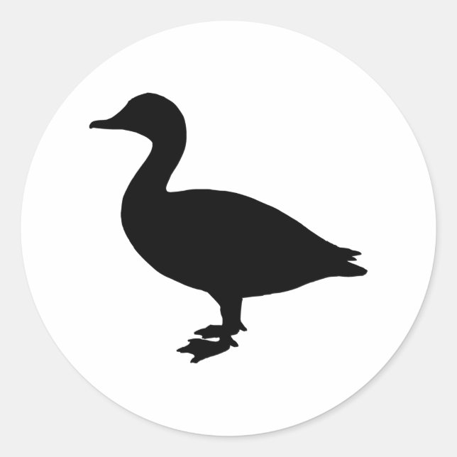 Sheldrake Duck Classic Round Sticker (Front)
