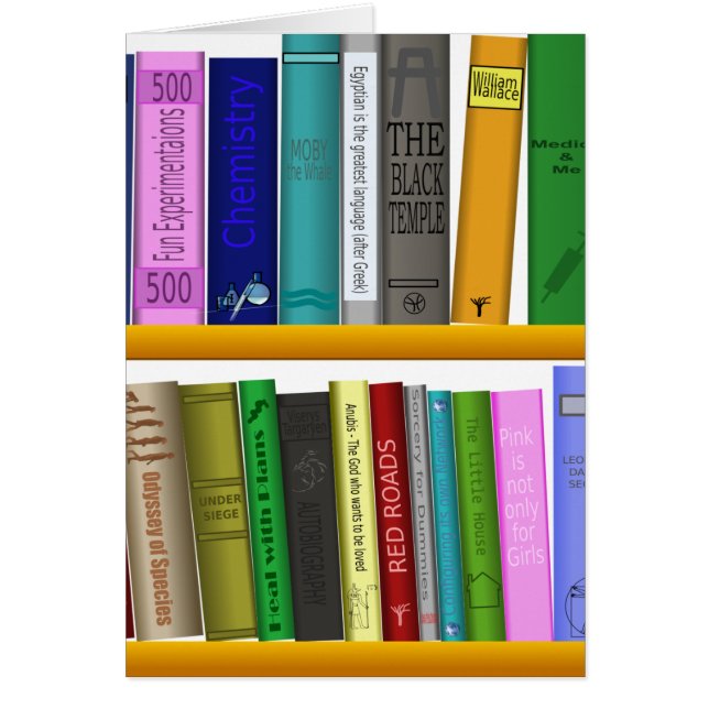 shelf books library reading (Front)