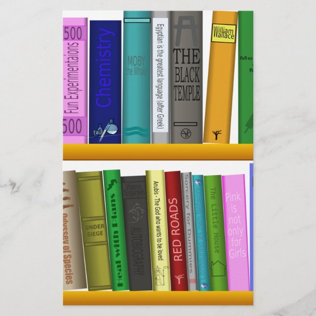 shelf books library reading (Front)