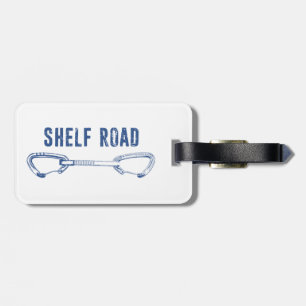 Shelf Road Climbing Quickdraw Luggage Tag