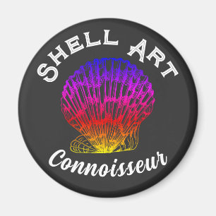 Shell Art Connoisseur Magnet