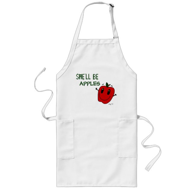 SHE'LL BE APPLES Apron (Front)