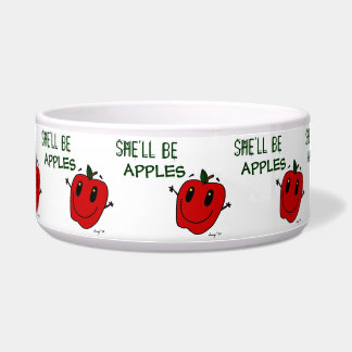 SHE'LL BE APPLES Pet Dish