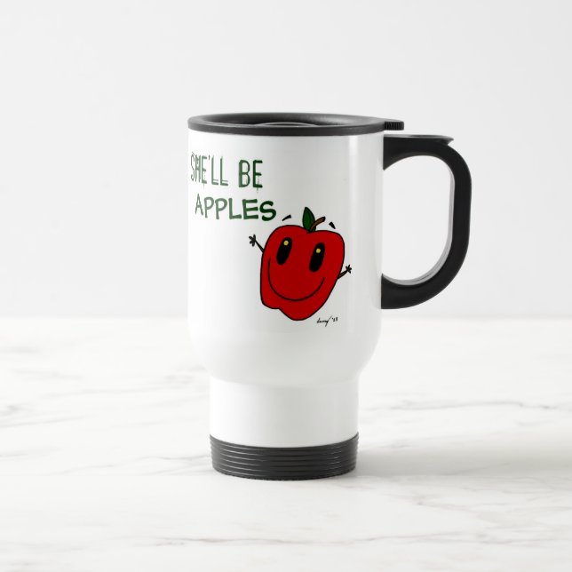 SHE'LL BE APPLES Travel Mug (Right)