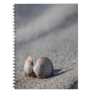 Shell, Beach, Sand Notebook