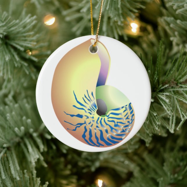 SHELL CERAMIC TREE DECORATION (Tree)