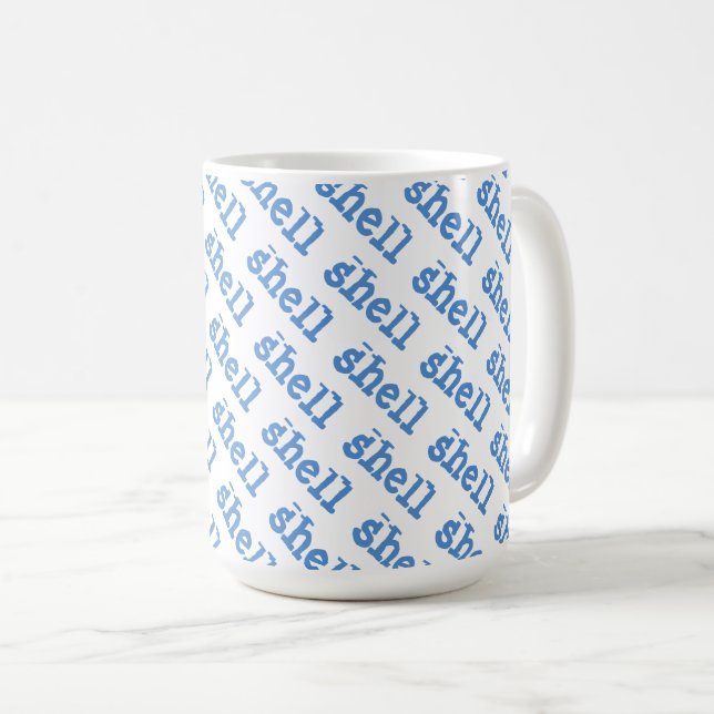 Shell Coffee Mug (Front Right)