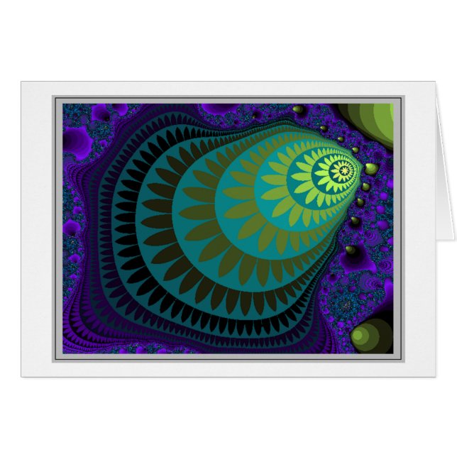 SHELL FRACTAL: No frame, no thought (Front Horizontal)
