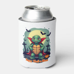 Shell-o-Ween Turtle Can Cooler