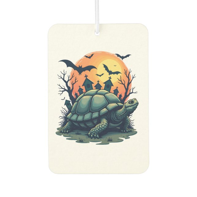 Shell of Screams Turtle Car Air Freshener (Front)
