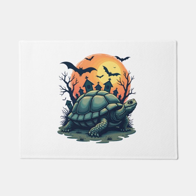 Shell of Screams Turtle Doormat (Front)
