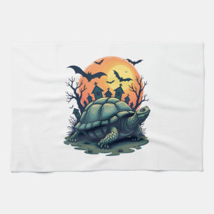 Shell of Screams Turtle Tea Towel