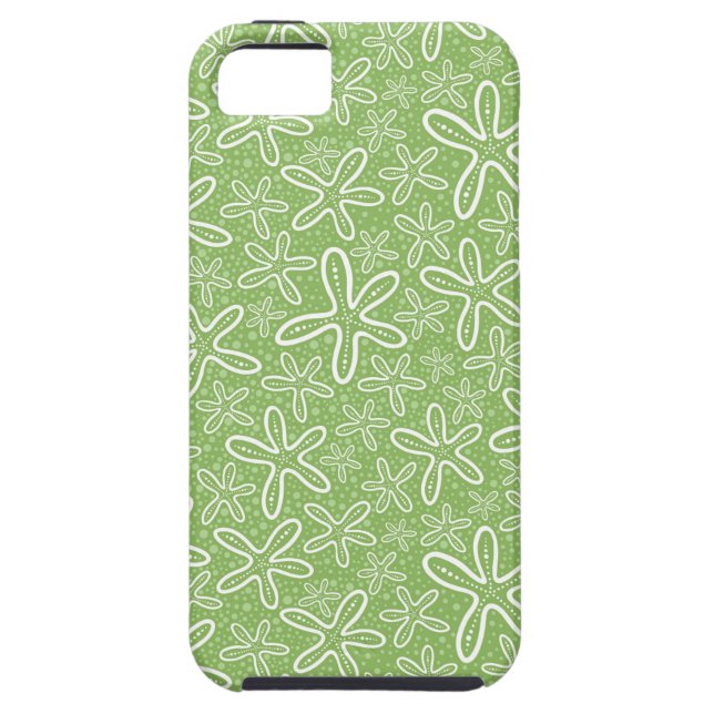 Shell Pattern On Spotted Background Case-Mate iPhone Case (Back)