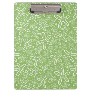 Shell Pattern On Spotted Background Clipboard