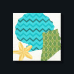 Shell Patterns II Canvas Print<br><div class="desc">Marine Life</div>