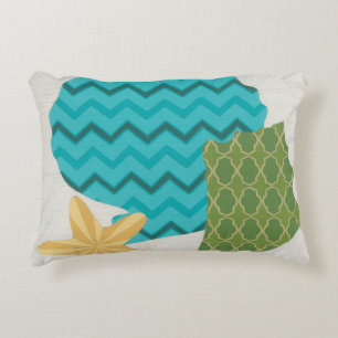 Shell Patterns II Decorative Cushion