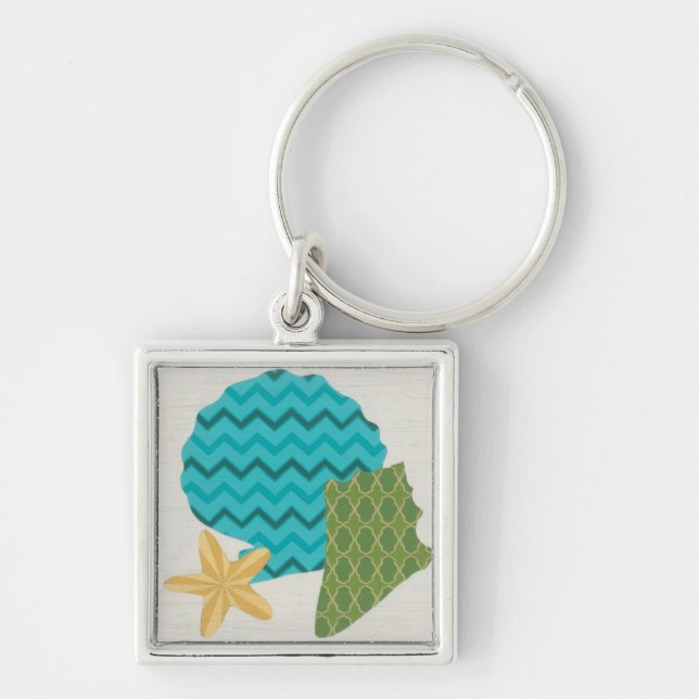 Shell Patterns II Key Ring (Front)