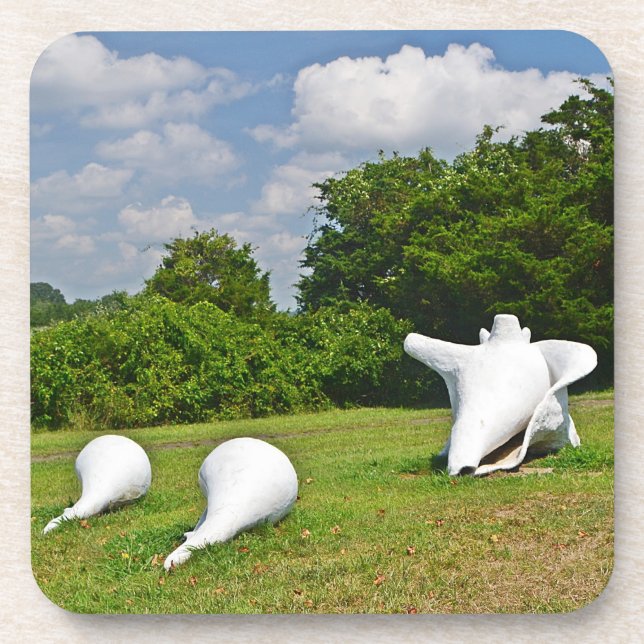 Shell Sculpture Coaster (Front)