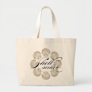 Shell Seeker jumbo tote bag