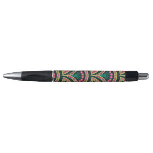 shell shaped green pattern