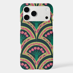 shell shaped green pattern