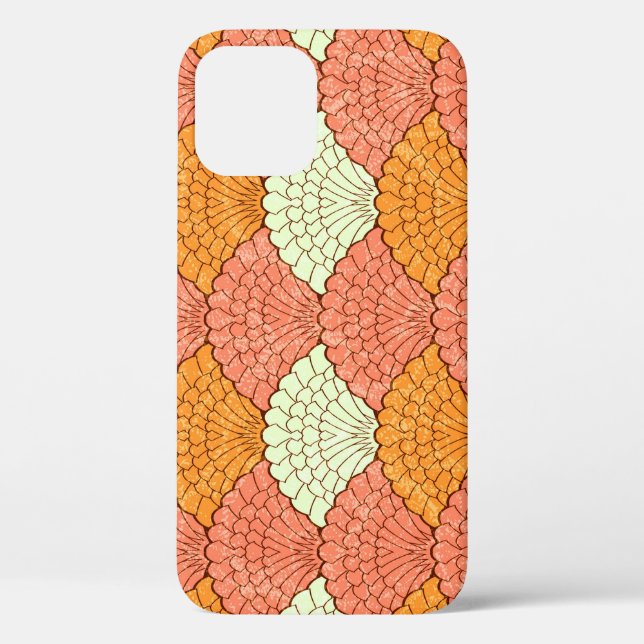 Shell Spectacle: Abstract Sea Patterns Case-Mate iPhone Case (Back)