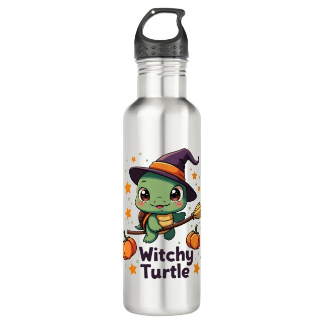Shell Witch Turtle 710 Ml Water Bottle (Front)
