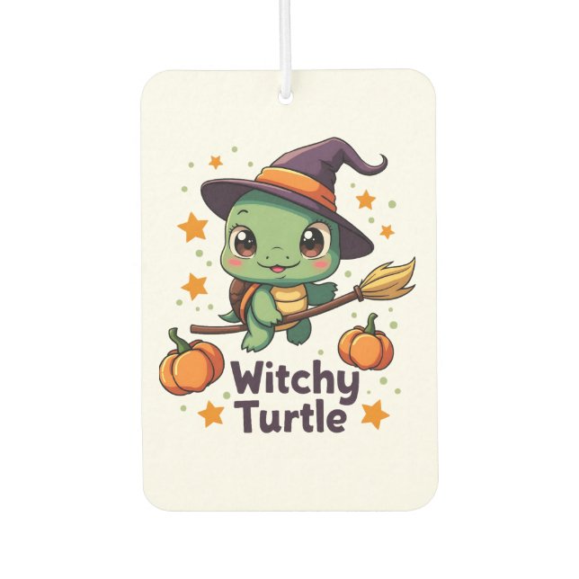 Shell Witch Turtle Car Air Freshener (Front)