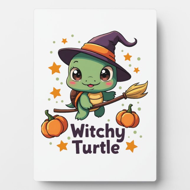 Shell Witch Turtle Plaque (Front)