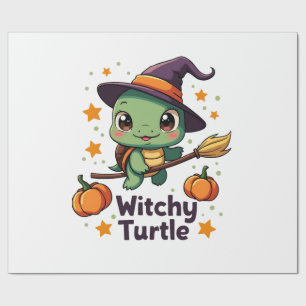 Shell Witch Turtle Wrapping Paper