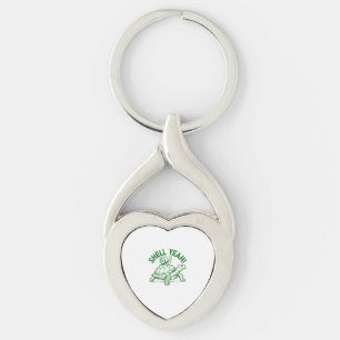 Shell Yeah Turtle Snail Funny Key Ring
