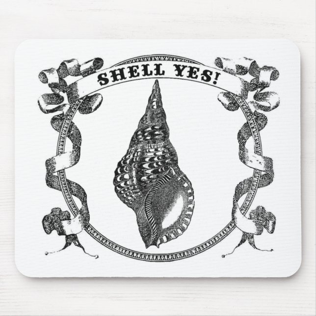 Shell Yes! Mouse Pad (Front)